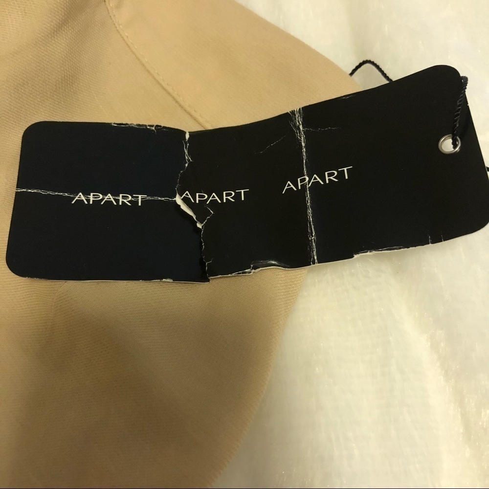 Apart Tan Pencil Skirt Size 4 - Picture 11 of 11